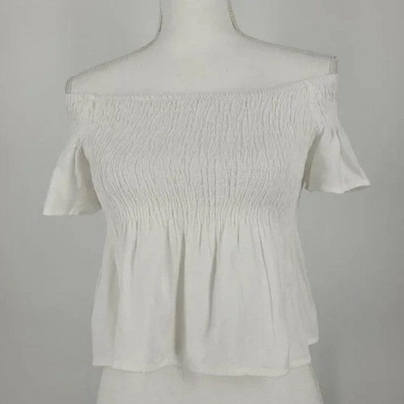 (4 for $20) Style Envy Off the Shoulder Crop Top - Picture 1 of 3